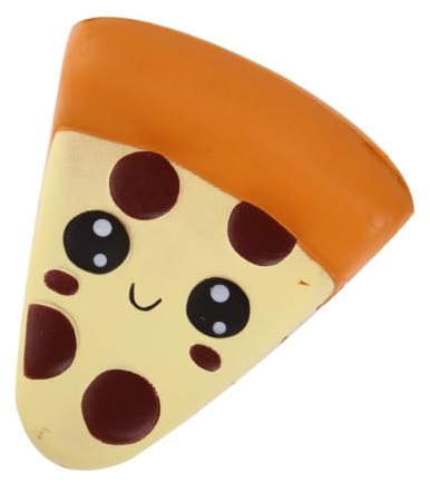 Anboor Pizza Smore Fast Food Squishy Toy Kawaii Squeeze Stress Relief | Kawaii Soft Squeeze Squishy Toys, Stress Relief Squishy Toys For Kids And Adults, Birthday Classroom Prizes