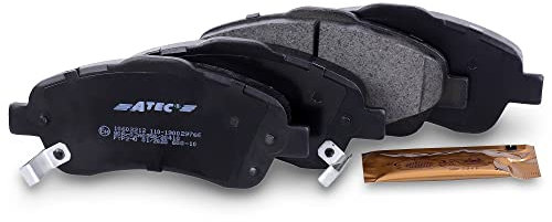 BESTPRICE Bremsbelagsatz Vorderachse, Bremsbeläge Bremsklötze vorne, 4 Stück, Kompatibel mit TOYOTA AVENSIS (_T25_), COROLLA Verso (ZER_, ZZE12_, R1_)