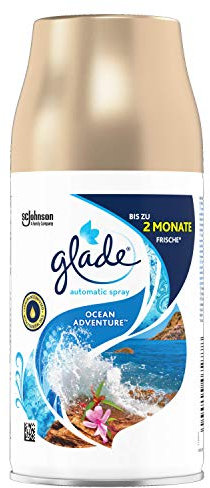 Glade (Brise) Automatic Spray Nachfüller, Raumduft, Ocean Adventure, 2er Pack (2 x 269 ml)
