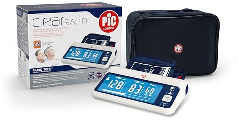 Pic Solution ClearRAPID Monitor de Presión Arterial Automático Tipo Brazo, Unisex