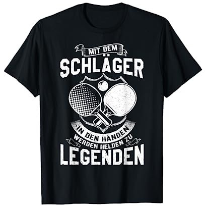 T-Shirt Tischtennis Tischtennisspieler Ping Pong Spruch T-Shirt