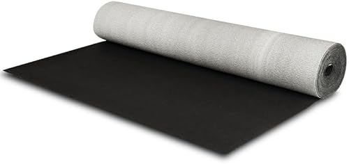 EAM Wholesale - Black Wedding Aisle Runner Carpet - Event Carpet Aisle Decoration for Weddings & Events, VIP Party Entrance - 15x1 Metre