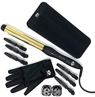 Foxy Locks Curling Wand | Gold Plated Titanium 32mm Hair Styling Tool