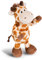 NICI 44948 Kuscheltier Giraffe 20 cm Plüschtier für Mädchen, Jungen & Babys – Flauschiges Stofftier zum Kuscheln & Spielen – Kuscheliges Schmusetier der Zoo Friends Kollektion