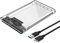 HDD Case Sata to USB 3.1 External Hard Drive Case Enclosure with Cable for 2.5 Inch SSD SATA Interface 5Gbps HDD Case with WD Seagate Toshiba Samsung Sabrent PS4 Xbox Router