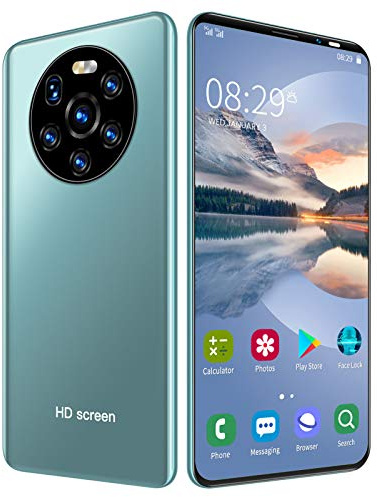 Telefono cellulare sbloccato Mate40 Pro,per Android 6 Smartphone Dual SIM 3G a schermo intero da 5,45 pollici HD,CPU dual-core,1GB+8GB,batteria 2200mAh,doppia fotocamera,riconoscimento facciale(verde)