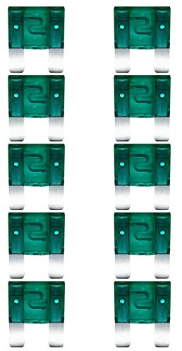 baytronic 10x Kfz-Flachstecksicherung Maxi (grün 30A)