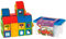 MAGNIKON Magnetische Bausteine 35, 84 Teile - Kinderspielzeug ab 3 Jahre, Magnete Kinder, Magnet Spiel, Magnetbausteine, Geschenk für Mädchen und Jungen, Montessori Spielzeug, Konstruktionsspielzeug