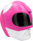 Funidelia Casque Power Ranger Rose pour femme. Accessoires de déguisements pour Adultes