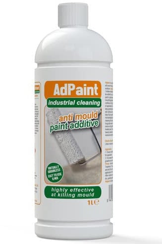 AdPaint - Anti Mould Paint Additive/Fungi/Mildew Paint Retardent Additive 1 Litre