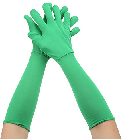 Chromakey Green Screen, 2 Stück Universal Chroma Key Green Screen Unsichtbarkeitseffekt Hintergrund Kapuze, für Fotografie Foto Video Film Postproduktion