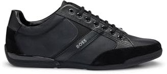 BOSS Men Saturn_Lowp_mx A_N Sneaker Black 41 EU