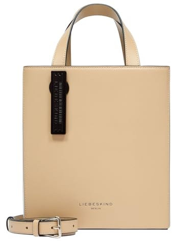 Liebeskind Berlin Tasche „Paper Bag Tote S“ – Cross-Body Bag aus Leder mit verstellbaren Schulterriemen –Schultertasche – Tote
