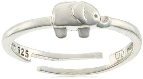 Beneto Playful Silver Elephant Leg Ring AGGF490 sBE1138. Marke:, Estándar, Metall, Kein Edelstein