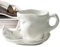Rurunklee Tasses à baiser, tasses à café bisous - Tasse à café minimaliste faite à la main Love Kiss, 100 ml Céramique Baiser Design Couple Baiser Art Abstrait Tasse à Thé Baiser Amoureux Visage