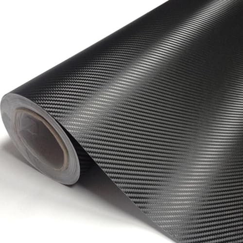 topolenashop Pellicola Adesiva in Carbonio 3D 75X200 Auto/Moto Adesiva ANTIGRAFFI Wrapping