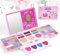 Aomig Kinderschminke, 43 Farben Kinderschminke Set Mädchen, Waschbares, Sicheres und Ungiftiges Schminkset Make Up Set, Geeignet für Weihnachten, Geburtstag, Karnevalsgeschenke für Kinder über 4 Jahre