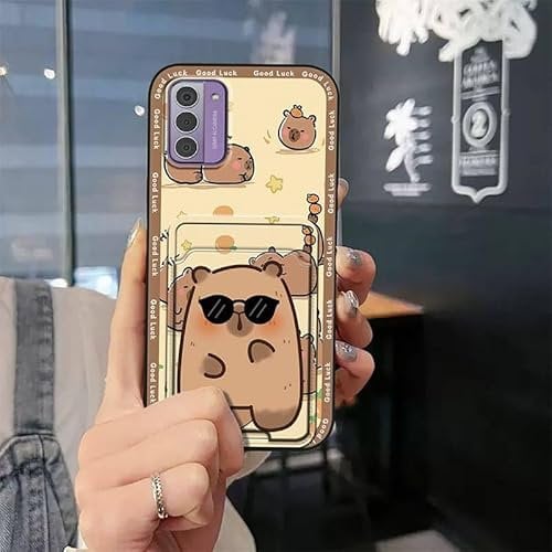 Lulumi-Phone Case For Nokia G42 5G, mobile phone case mobile case phone pouch Cute Shockproof Dirt-resistant TPU protective Anti-dust Card bag Graffiti Card sleeve phone case