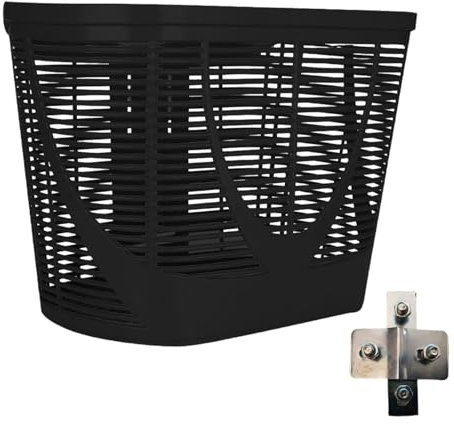 Mobility Scooter Basket | Basket Front | Adult Bikes Basket | Front Handlebar Storage Basket | Detachable Front Bikes Basket, Easy Assembly and Portability for Bicycles