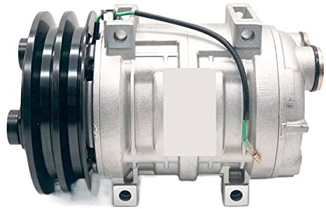 Compressore TM21 Compatibile con trattori bus navetta agricoltura 43557240 48847240 488-47240 435-57240 10057240 10356393 10357240 85100527(24V T21 COMPRESSOR)