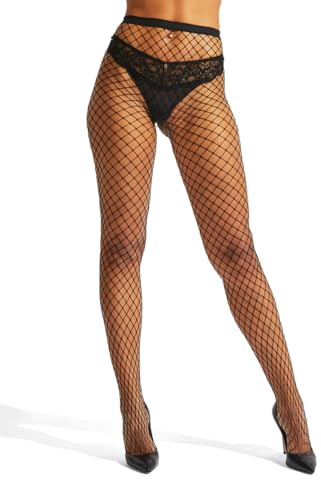Ann Summers Fishnet Tights Black