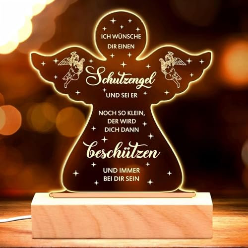 O-Kinee Schutzengel Taufe,Taufgeschenke für Mädchen,Taufgeschenke Jungen,Geschenke zur Taufe,Konfirmation Geschenk für Baby,Kommunion Geschenke（Vor Gebrauch Schutzfolie entfernen）