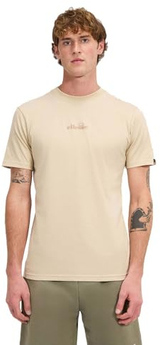 Ellesse Herren Ollio-T-Shirt, Beige, L