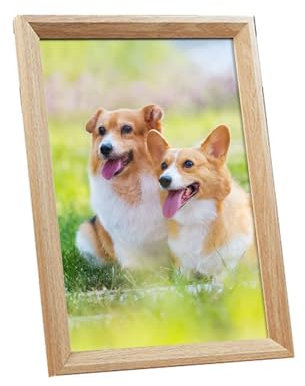 Homxi Bilderrahmen 29.72 x 41.91 Friends Holz,Rahmen Rechteckig Tischplatte und Wand Senkrecht und Querformat,Bilderrahmen Hochzeit