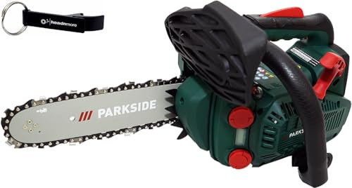 HEADNMORE Parkside® PBBPS 700 Tronçonneuse à essence avec porte-clés HEADNMORE®