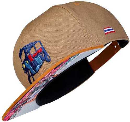 Cadency Snapback Caps Herren, Baseball Kappe, Basecap gerader Schirm, Premium Qualität, 100% Baumwolle, Langlebig, Einheitsgröße, Damen, Unisex