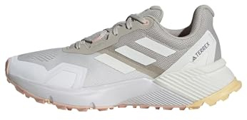 Adidas Damen Terrex Soulstride Trail Running Shoes, Wonder Alumina/Ice Tangerine/Blush pink, 41 1/3 EU