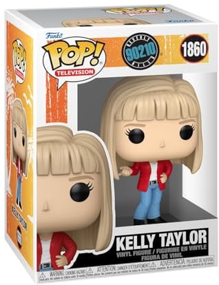 Funko POP! TV: Beverly Hills 90210 - Kelly Taylor | Offizieller Fanartikel und Merch - Vinyl Sammelfigur als Regal Deko - Geschenkidee zum Geburtstag für Fans und Sammler