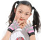TINAYAUE Kinder-Fahrradhandschuhe, Sommer, atmungsaktiv, UV-Schutz, rutschfest, stoßfest, Halbfinger-Handschuhe für Jungen und Mädchen, Reiten, Radfahren, Rollschuhlaufen, Sporttraining (Rosa, Größe M