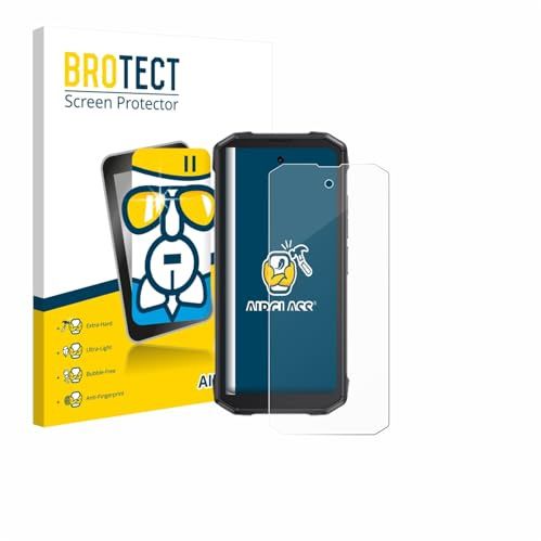 BROTECT Schutzglas für Cubot King Kong Mini 4 | Transparenter Displayschutz Made in Germany Schutzfolie Panzer Folie Glas 9H Anti-Fingerprint Einfache Montage Clear