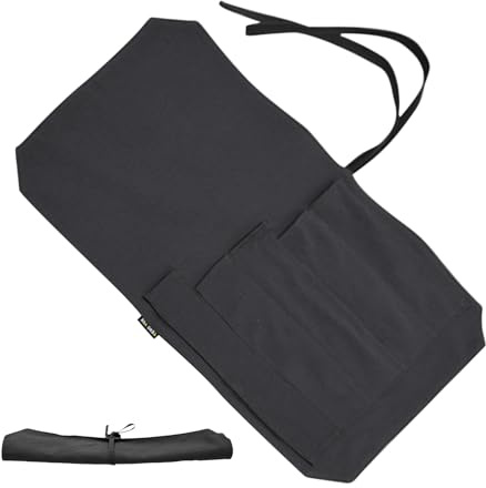 Sac de rangement portable pour couteaux, housse de protection pour couverts avec fermeture éclair sécurisée, tissu Oxford pour outils de cuisine avec plusieurs emplacements, sac de transport culinaire