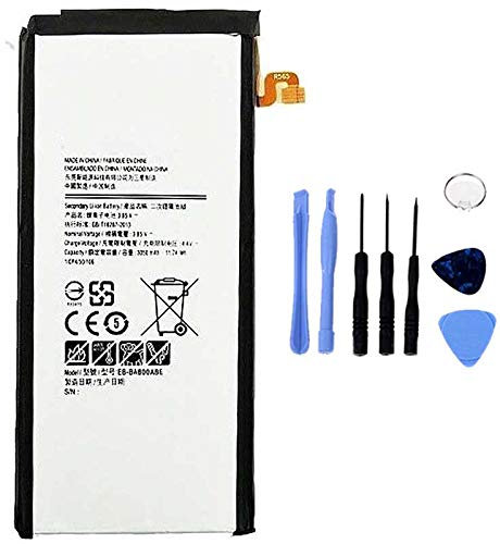 BATTERIA COMPATIBILE CON SAMSUNG A8 2015 A800 EB-BA800ABE AD ALTA CAPACITÀ 3050MAH CON KIT SMONTAGGIO INCLUSO
