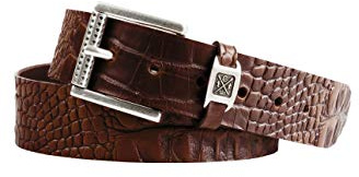 Camp David Herren Ledergürtel im Used Look
