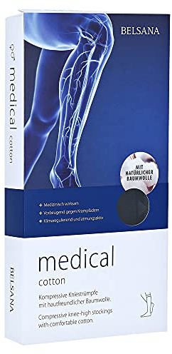 BELSANA med cotton AD Gr.L Gr.45-47 schwarz 2 Stück