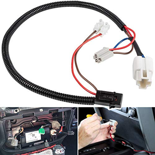 Adaptador de corriente de 12 voltios para Jeep Wrangler JL JLU Unlimited y Gladiator JT 2018-2020 2021 2022 2023 y para Jeep Wrangler JK JKU TJ Unlimited 1999-2018