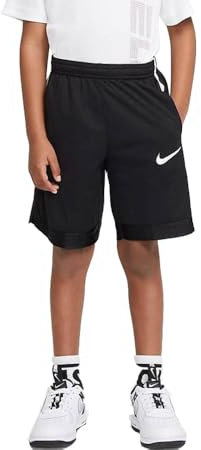 Nike Dri-FIT Elite Basketballshorts für Jungen (kleine Kinder), Schwarz, 7
