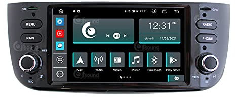 Autoradio Custom Fit per Punto Evo Android GPS Bluetooth WiFi Dab USB Full HD Touchscreen Display 6,2 processore 8core e comandi vocali!