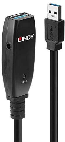 Lindy 15m USB 3.0 Active Extension Slim