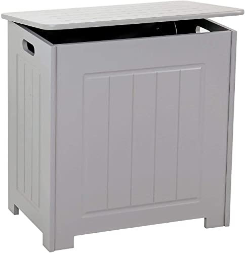 Nigma Wooden Multi-Purpose Cabinet - Bedroom & Bathroom Storage Unit (Grey)