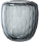 Leonardo Bellagio Kugelvase - Vase aus hochwertigem Glas mit Struktur außen - Handarbeit - Höhe 19 cm, Durchmesser 16,5 cm - Anthrazit, 036450