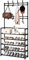Schuhregale, Upgrade 5-stöckiges Schuhregal, Schuhregal aus Metall, Schuhaufbewahrung, Organizer, schlankes Schuhregal, Schuhständer, Organizer für Flur, Schlafzimmer, Eingangsbereich, 80 x 28 x 175cm