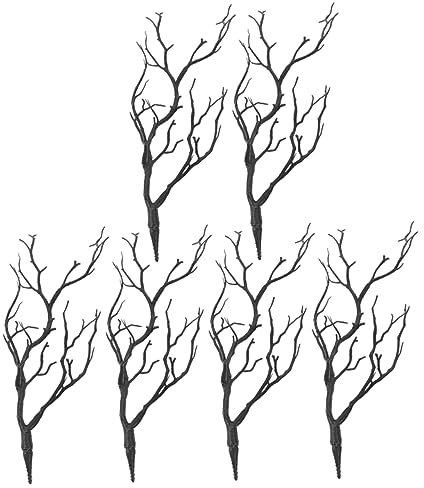 FUNOMOCYA 6stücke Künstliche Geweih Äste Deko-zweige Aus Trockenblumen Deko Für Vasen Tisch Und Raumgestaltung Realistische Pflanzenzweige Für Stilvolle Akzente