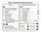 MyPad Mauspad Mousepad Mac Tastenkombinationen Shortcuts Deutsch 24 x 20 cm - rutschfest - Tastenkürzel Übersicht Shortcuts - hochwertiges Polyester - Weiß mit schwarzer Schrift
