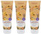 Hautstraffende Bodylotion Aprikosenkernöl & Q10 Duschgel Körpercreme 250 Mililiter x 3 Stück