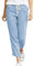 Cegerne Damen Leinenhose Lang Leicht Sommerhose Loose Fit Casual Stoffhose mit Taschen Strand, Blau-0, XL