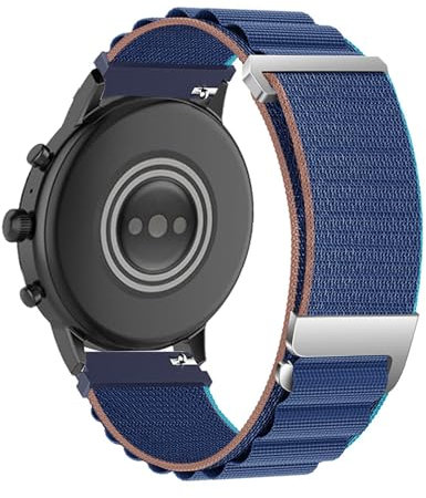 DINGK Uhrenarmband für Fossil Gen 5 LTE/Carlyle/Julianna Armband Atmungsaktives Geflochtener Elastisches Nylon Outdoor Sportarmband Ersatzband Kompatibel mit Fossil Gen 5 LTE/Carlyle/Julianna (3)